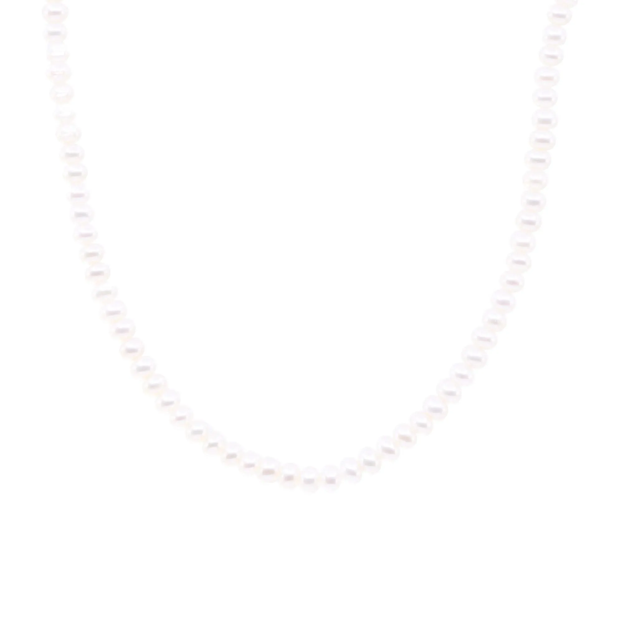 14-INCH 4.5-5MM CULTURED PEARL NECKLACE WITH 14K WHITE GOLD CLASP