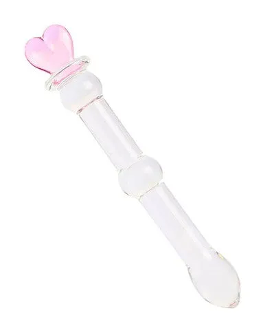 230481 - Lucent Bulbed Glass Massager