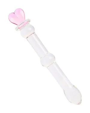 230481 - Lucent Bulbed Glass Massager