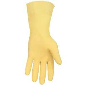 5110XL MCR Safety Canners Gloves, X-Large, Latex, Amber, 12 Inch L, Rolled Cuff