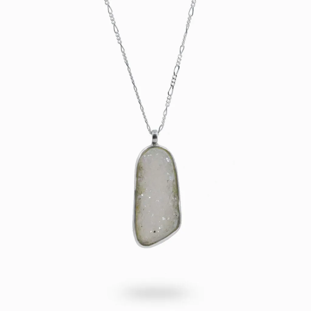 Agate Druzy Necklace