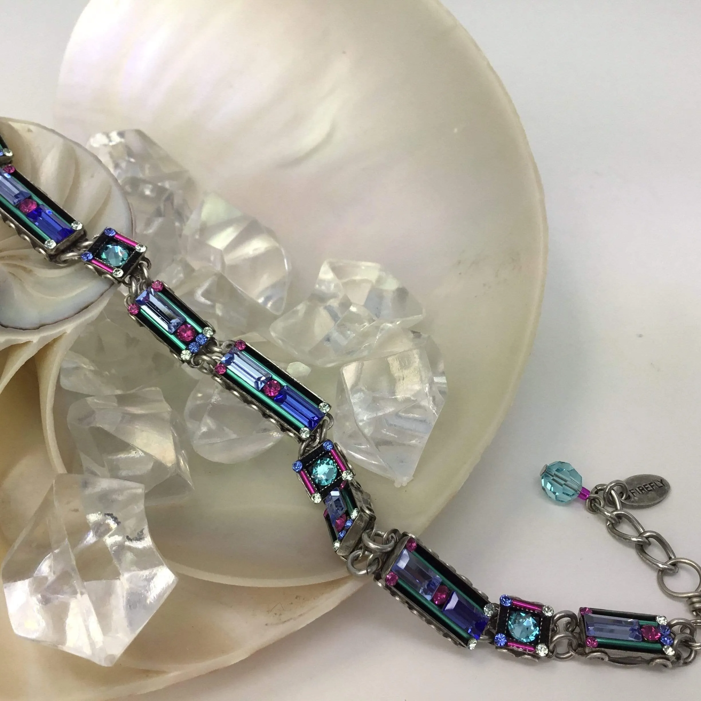 Aquamarine, FireFly Bracelet