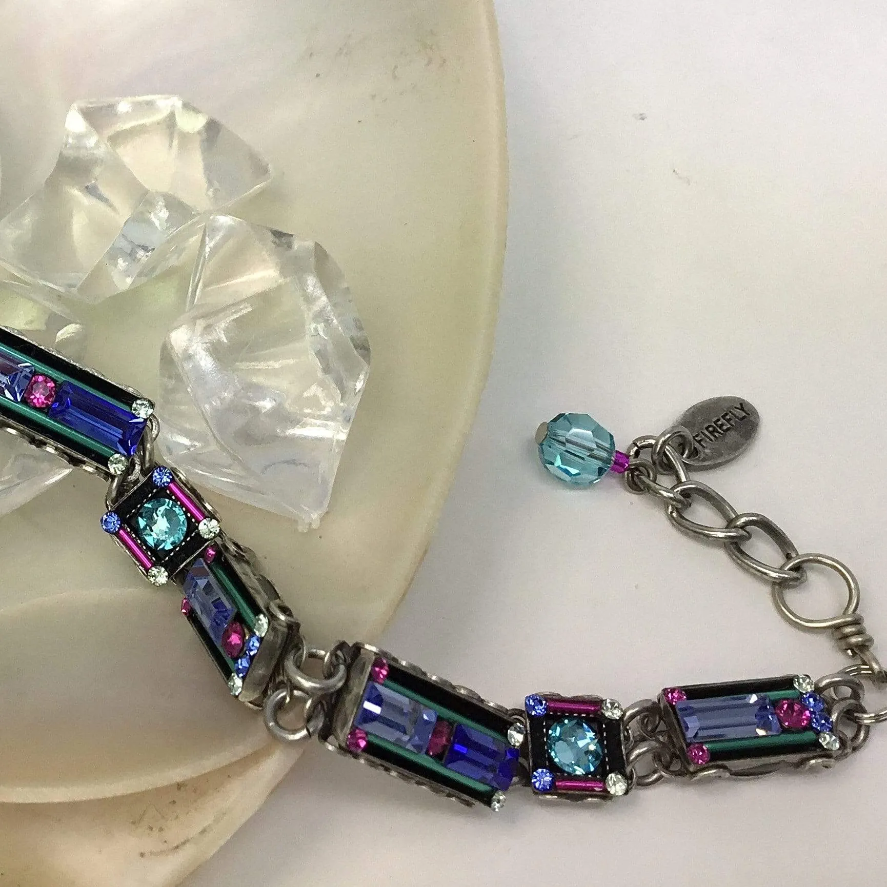Aquamarine, FireFly Bracelet