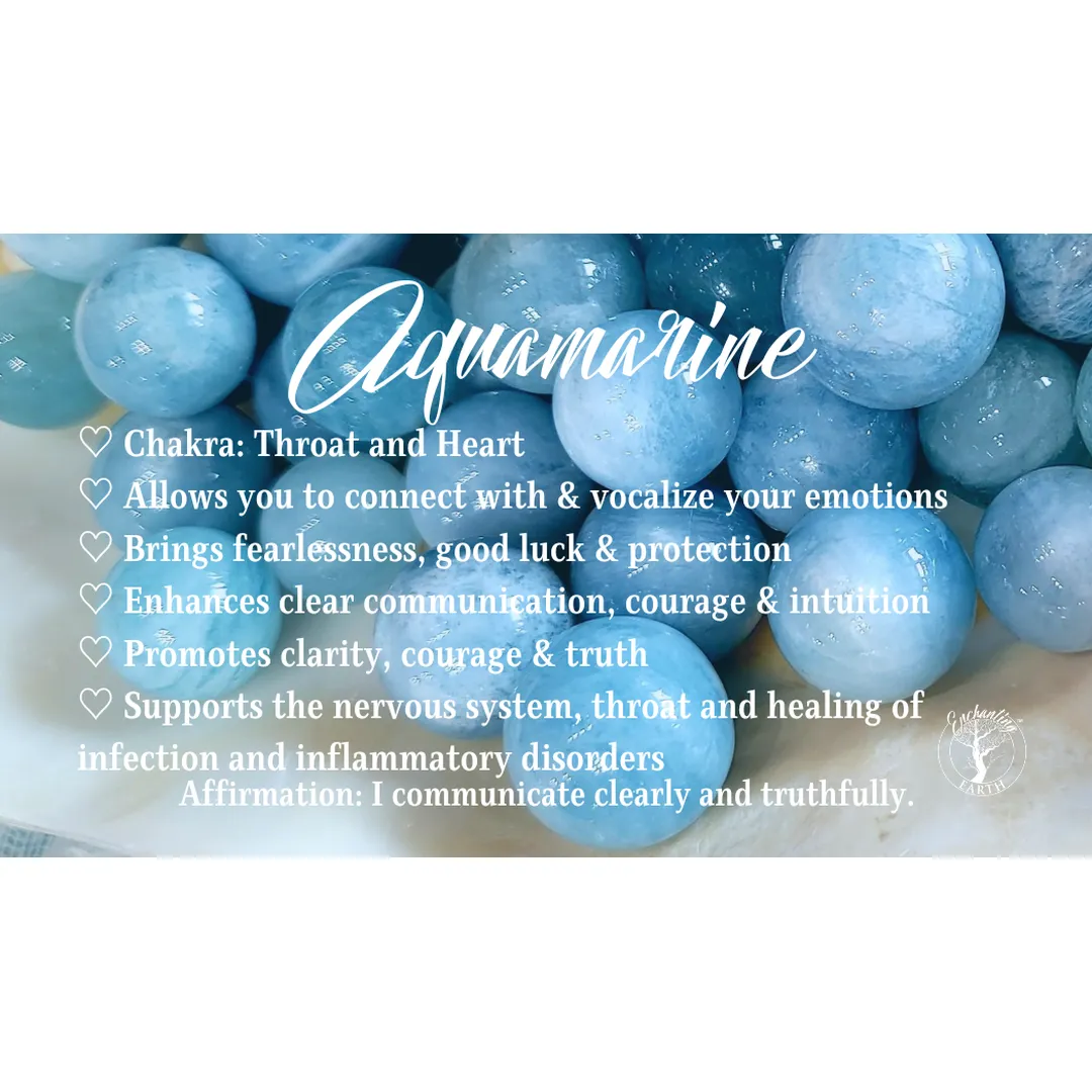 Aquamarine Flashy Bracelet for Calm Communication