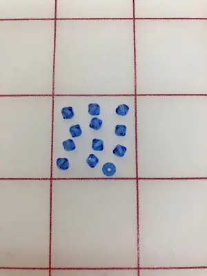 Beads - Swarovski 4mm Sapphire Close-Out