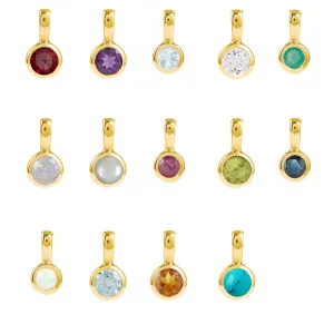 Birthstone Necklace - Gold