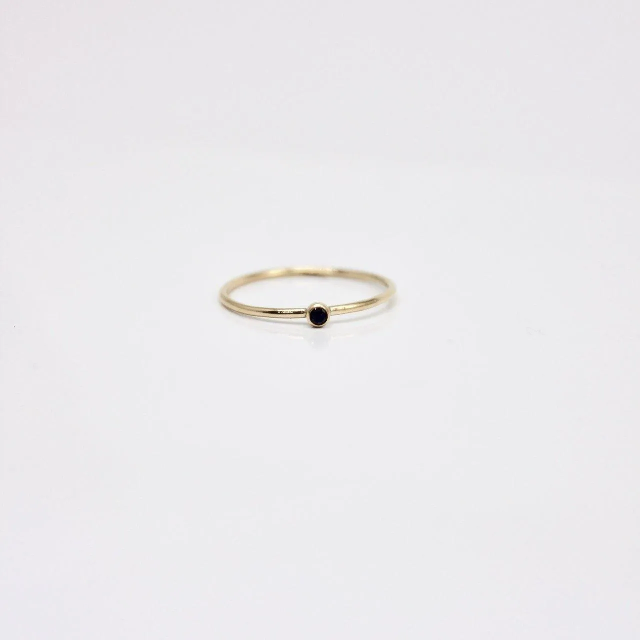 Black Gemstone Ring Last Chance