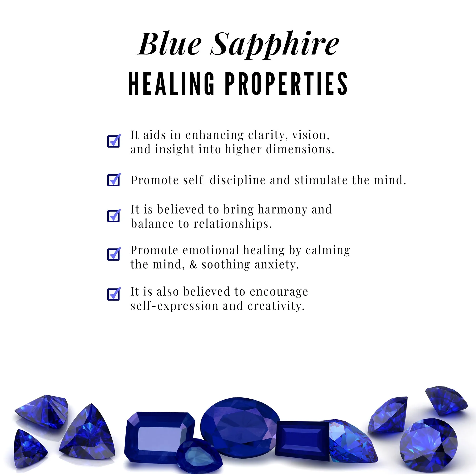 Blue Sapphire Heart and Diamond Double Halo Engagement Ring
