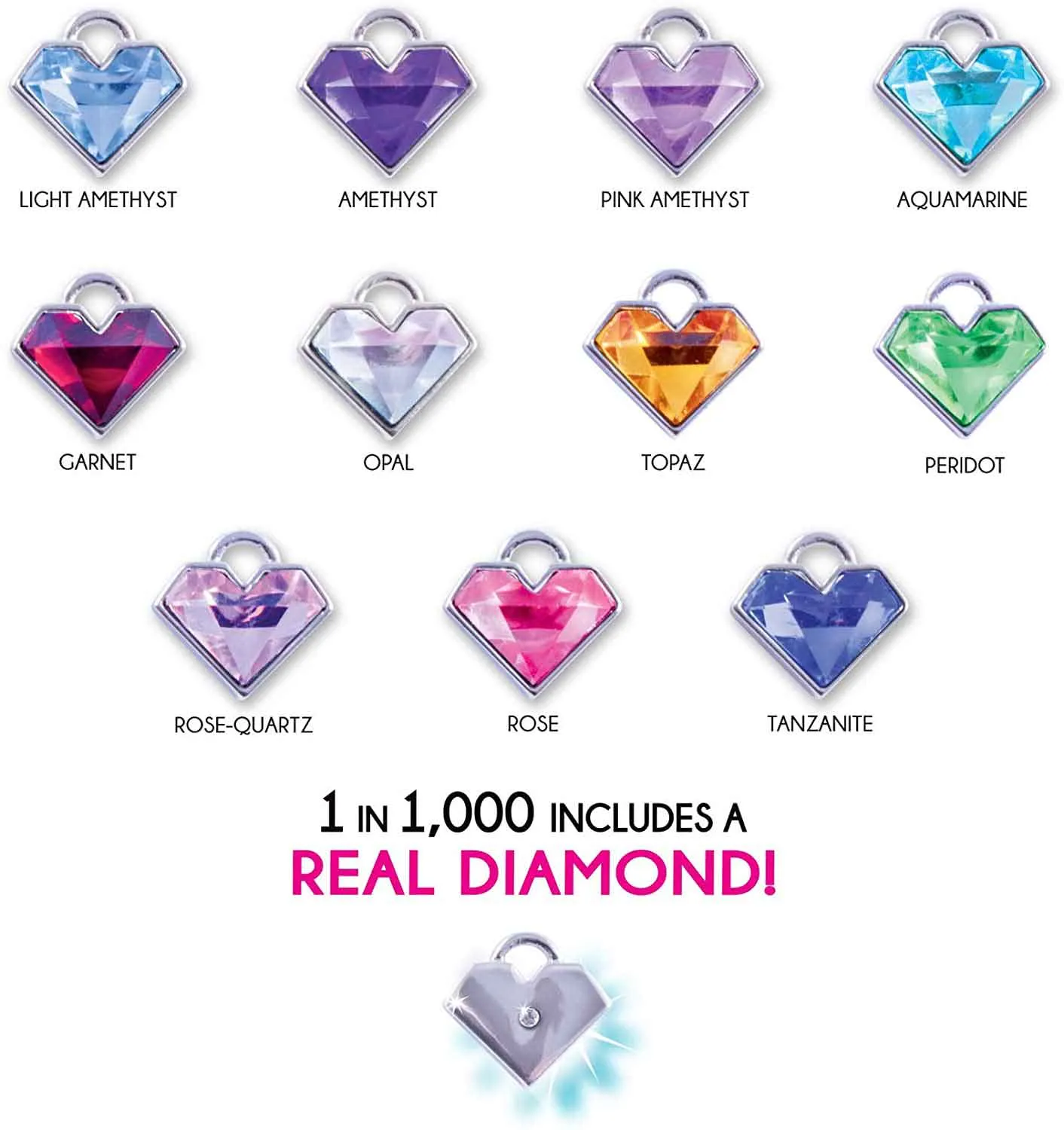 Charm Stone Bracelet Digging Kit - Purple (Series 1)