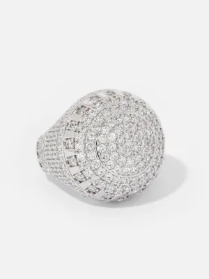 Dome Pavé Baller Ring