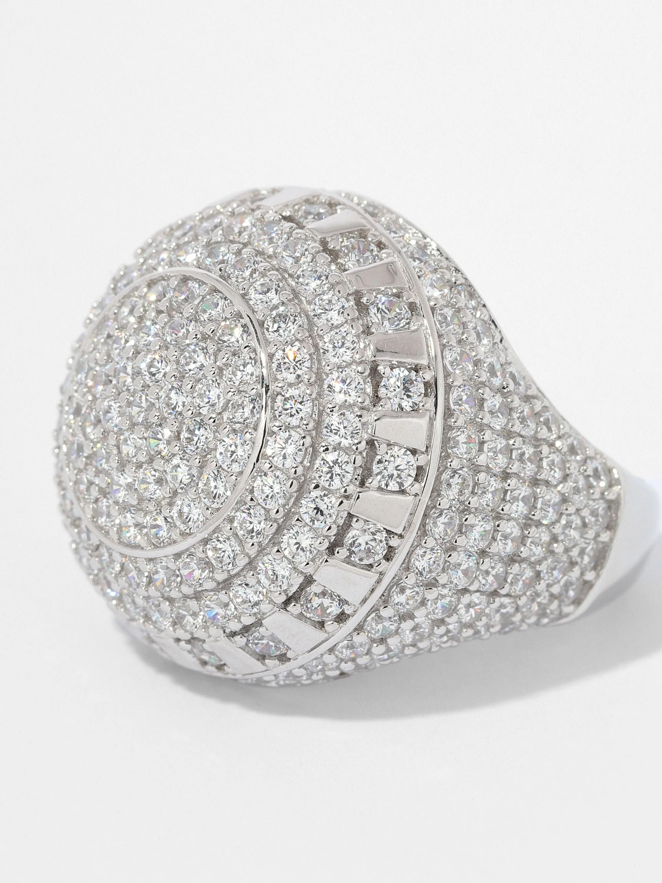 Dome Pavé Baller Ring