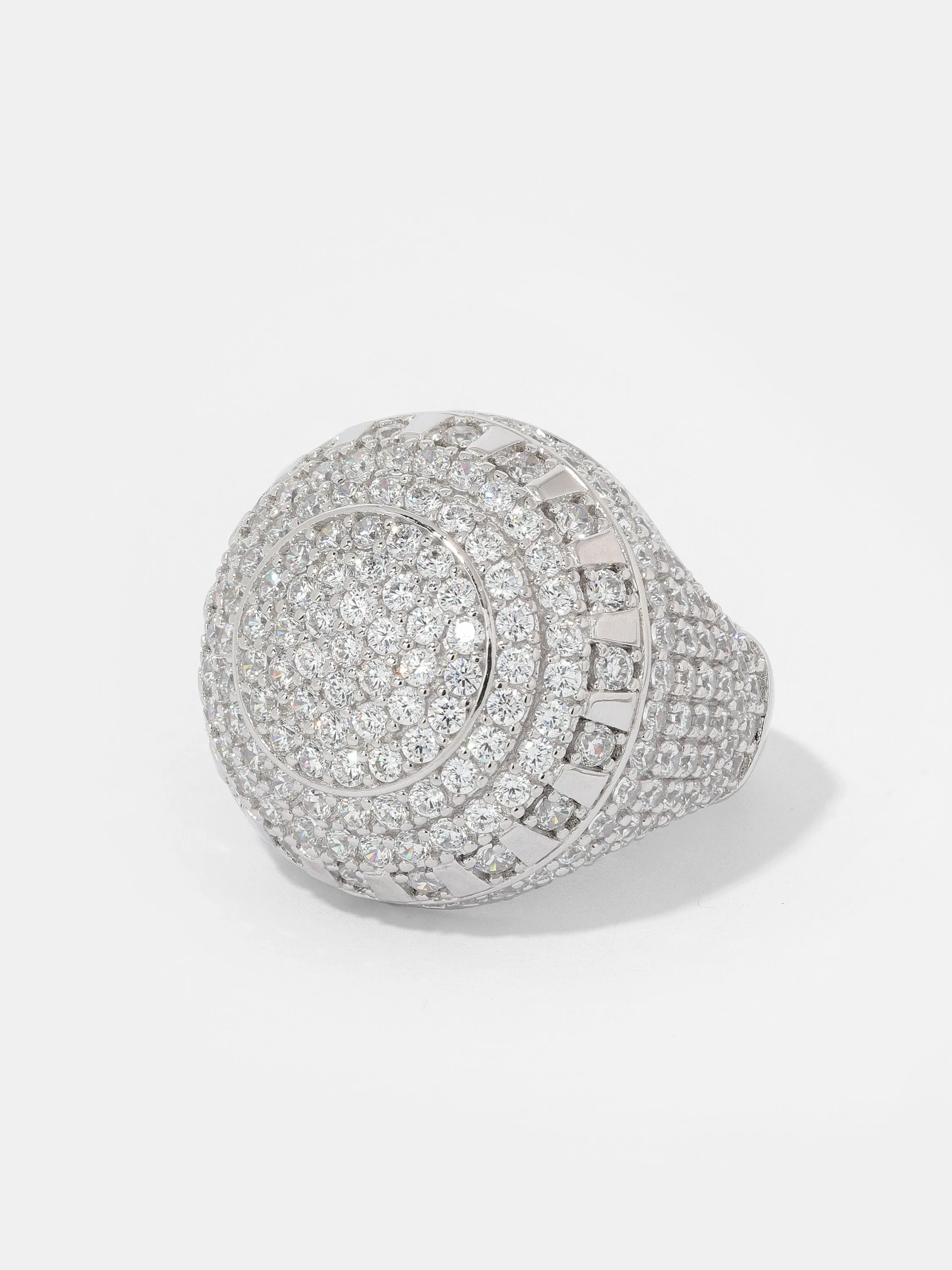 Dome Pavé Baller Ring
