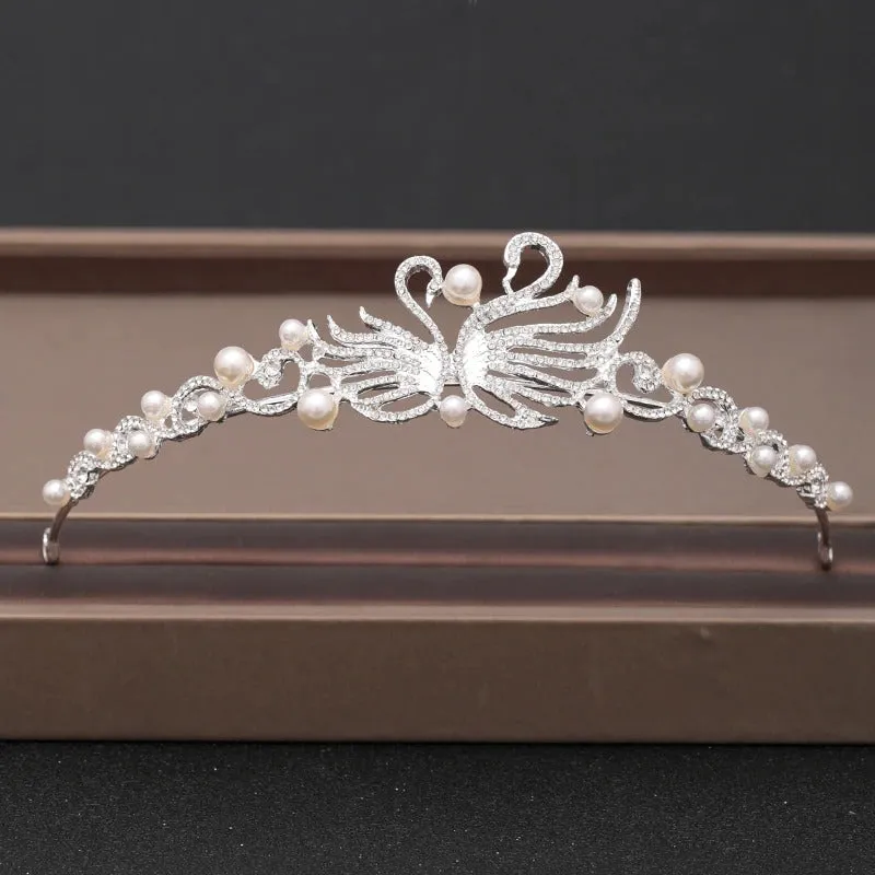 Elegant Bridal Baroque Rhinestones Crown and Tiara Collection