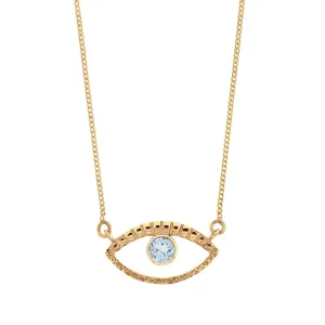 Eye Of Intuition Necklace - Gold