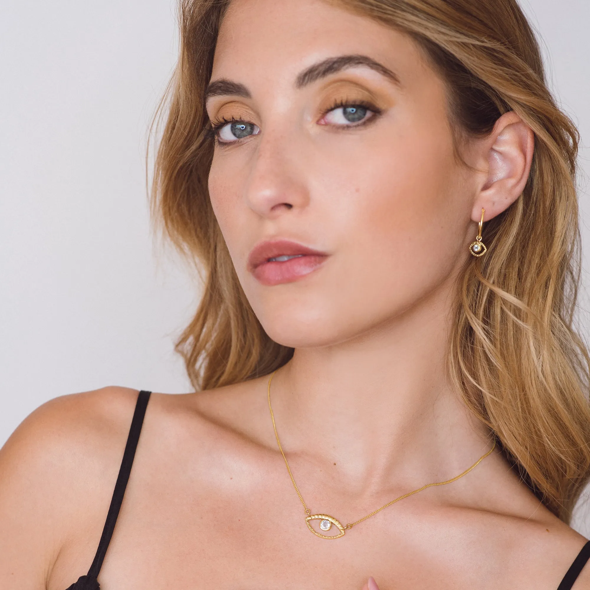 Eye Of Intuition Necklace - Gold