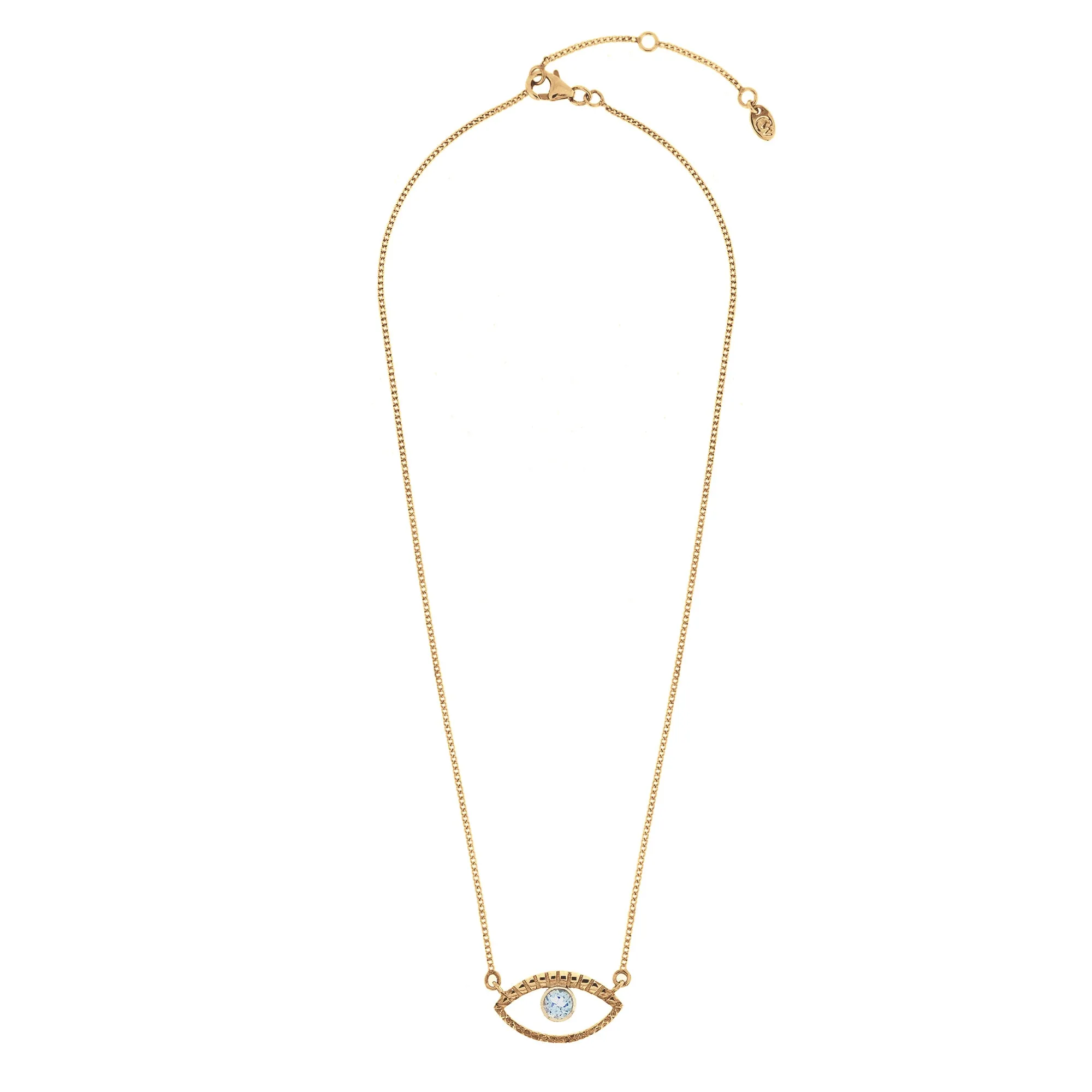 Eye Of Intuition Necklace - Gold