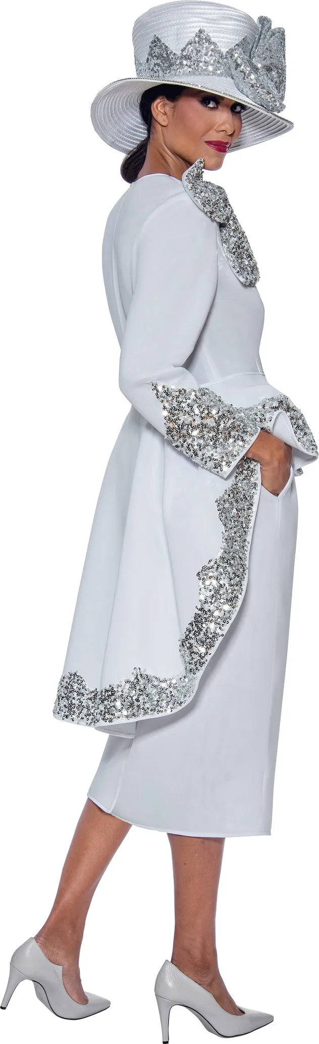 GMI 10042 Embellished Trim Scuba Suit