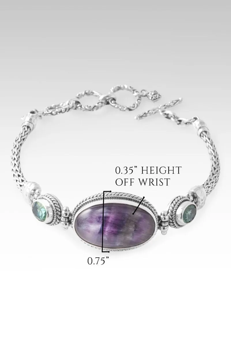 Happy are Those Bracelet™ in Rainbow Fluorite