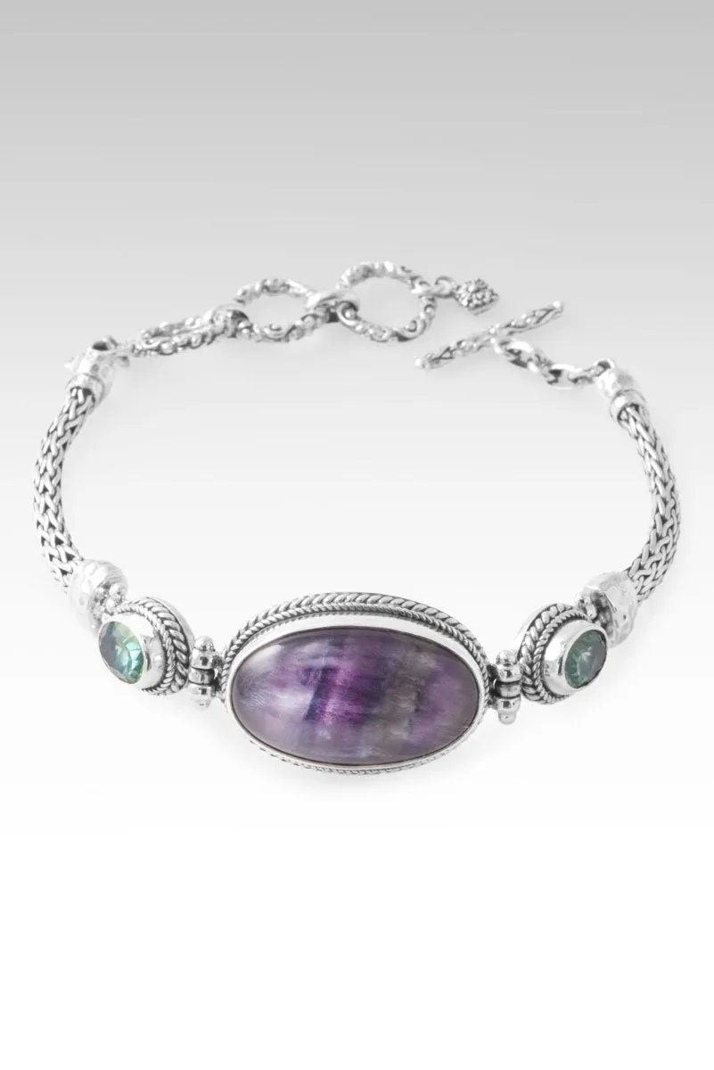 Happy are Those Bracelet™ in Rainbow Fluorite