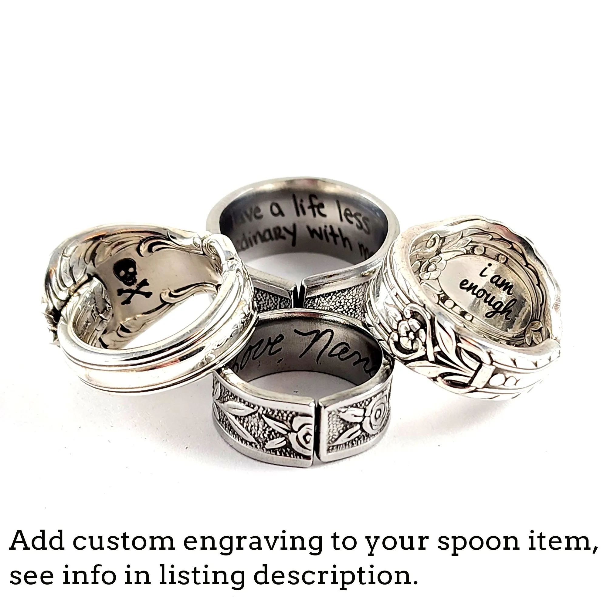 International Prelude Sterling Silver Spoon Ring