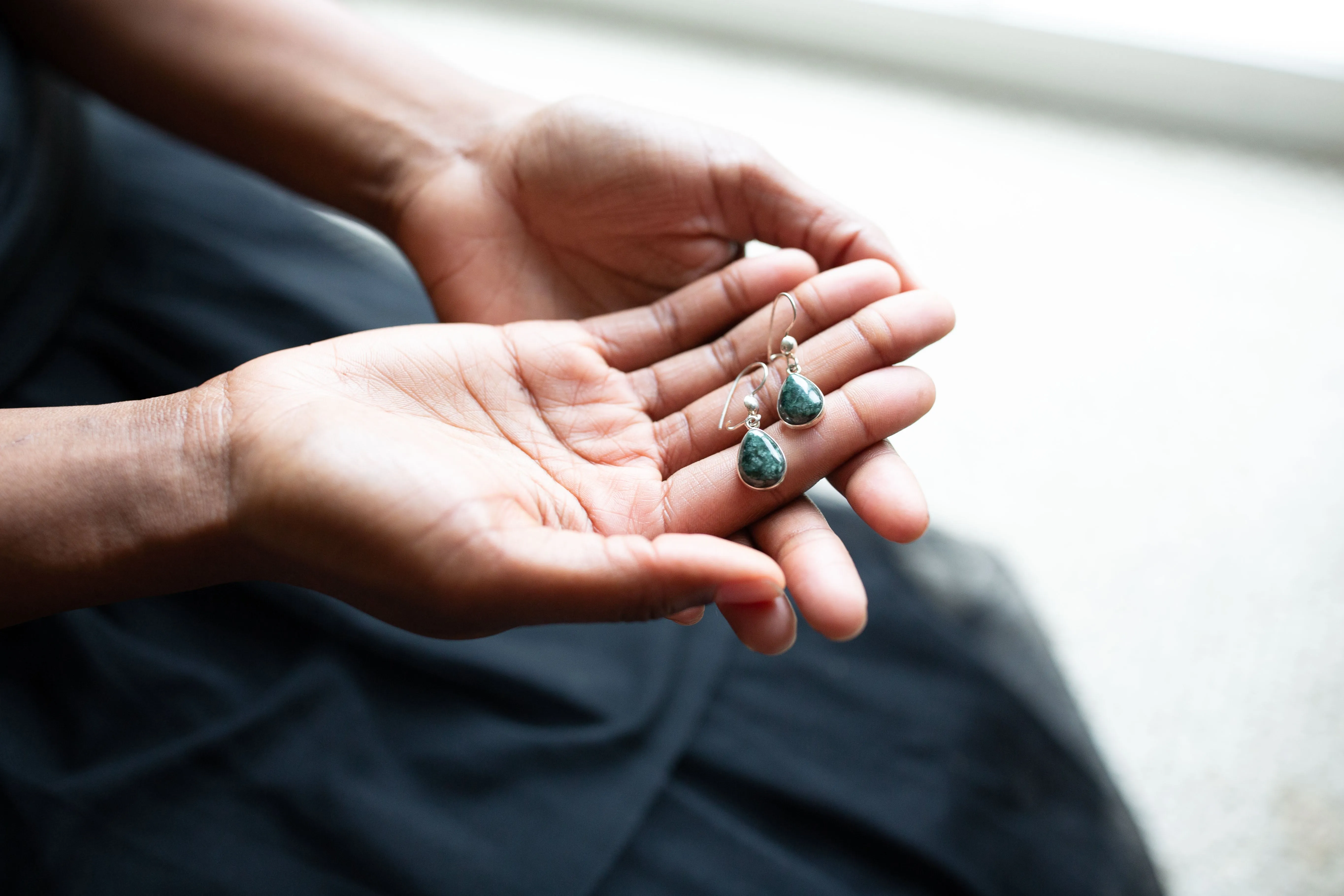 Jade Earring