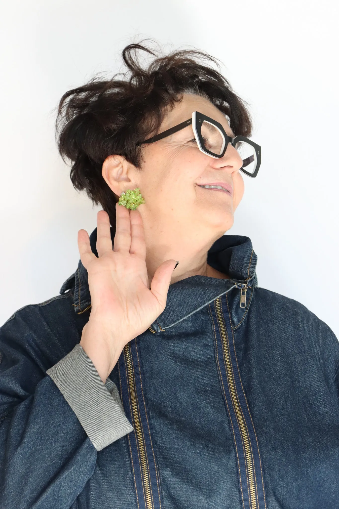 Lavish by TM Jade Green Earrings