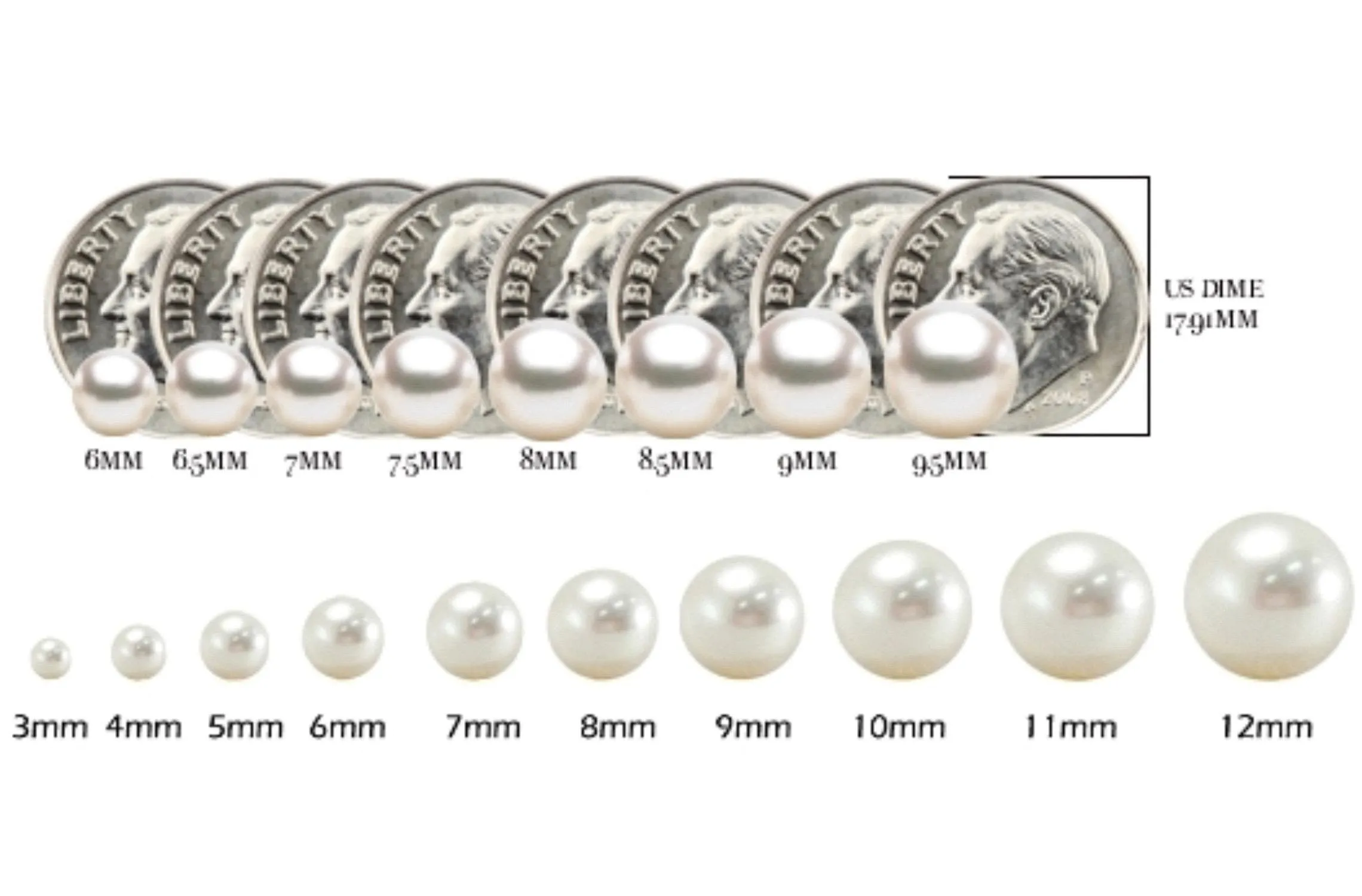 Multi-Color Freshwater Pearl Long Necklace 7mm