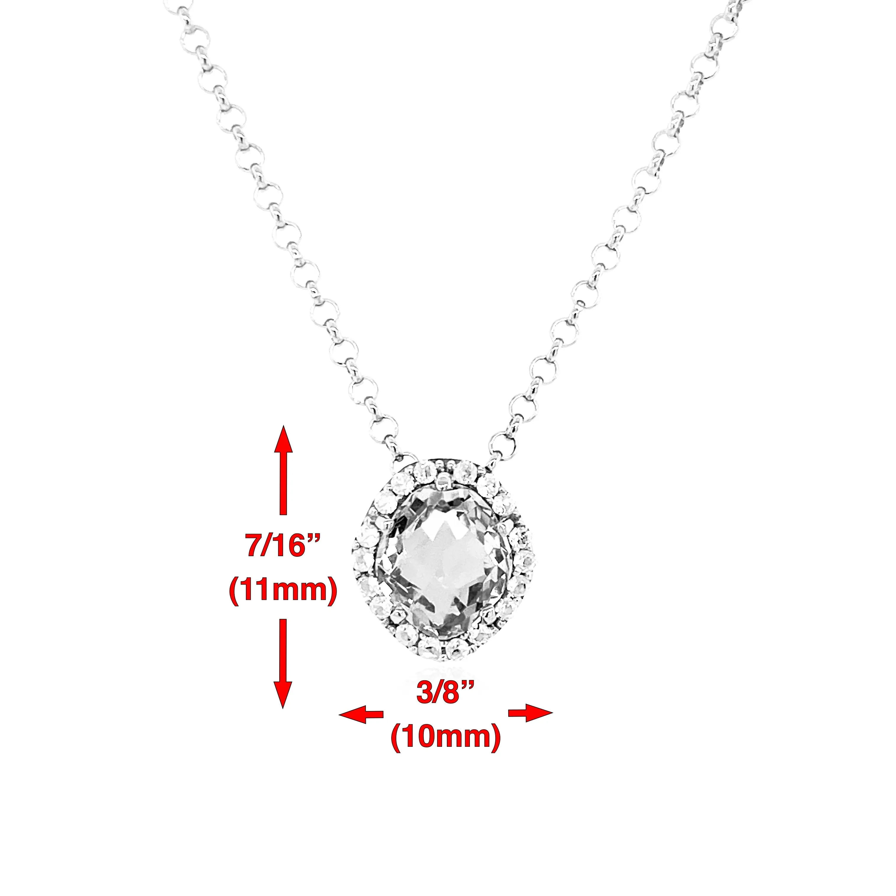 PANORAMA Necklace (1260) - Pink Amethyst / RG