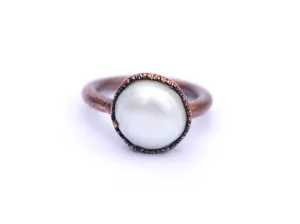 Pearl ring | Pearl stacking ring