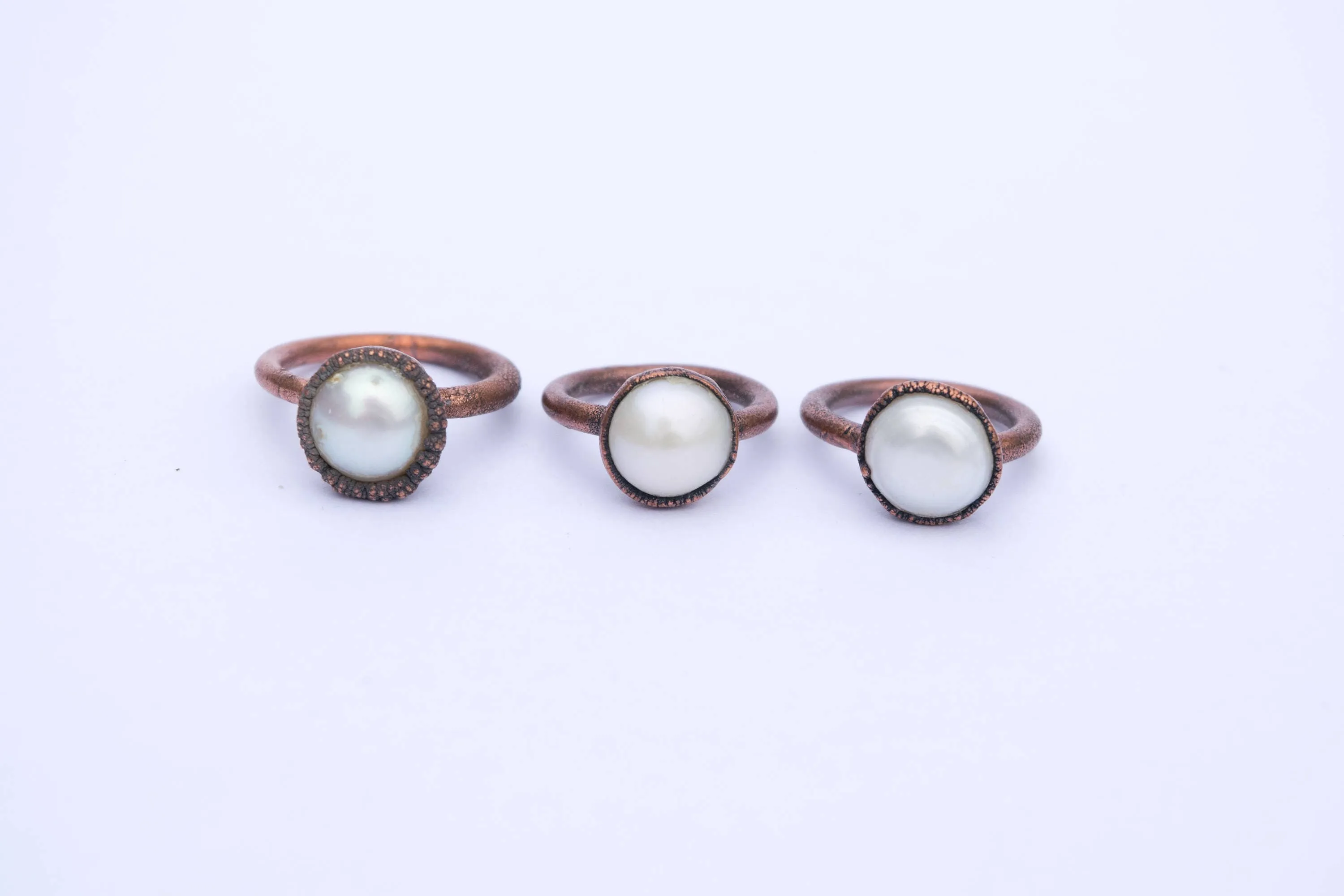 Pearl ring | Pearl stacking ring