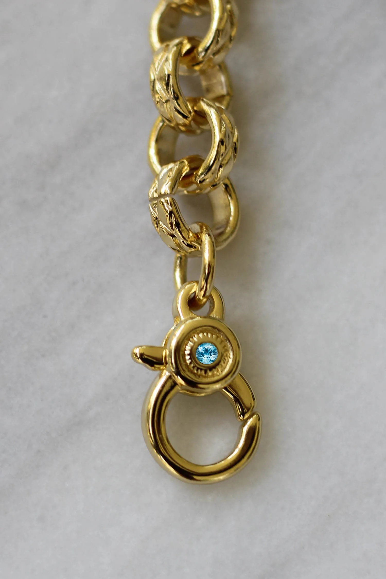 Saige Bracelet - Aquamarine