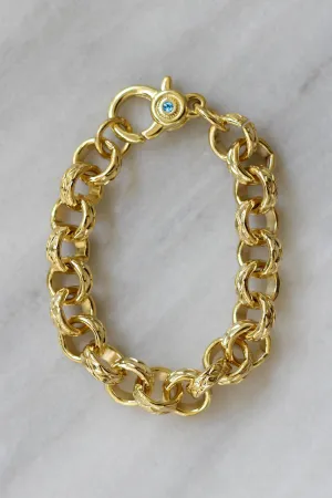 Saige Bracelet - Aquamarine