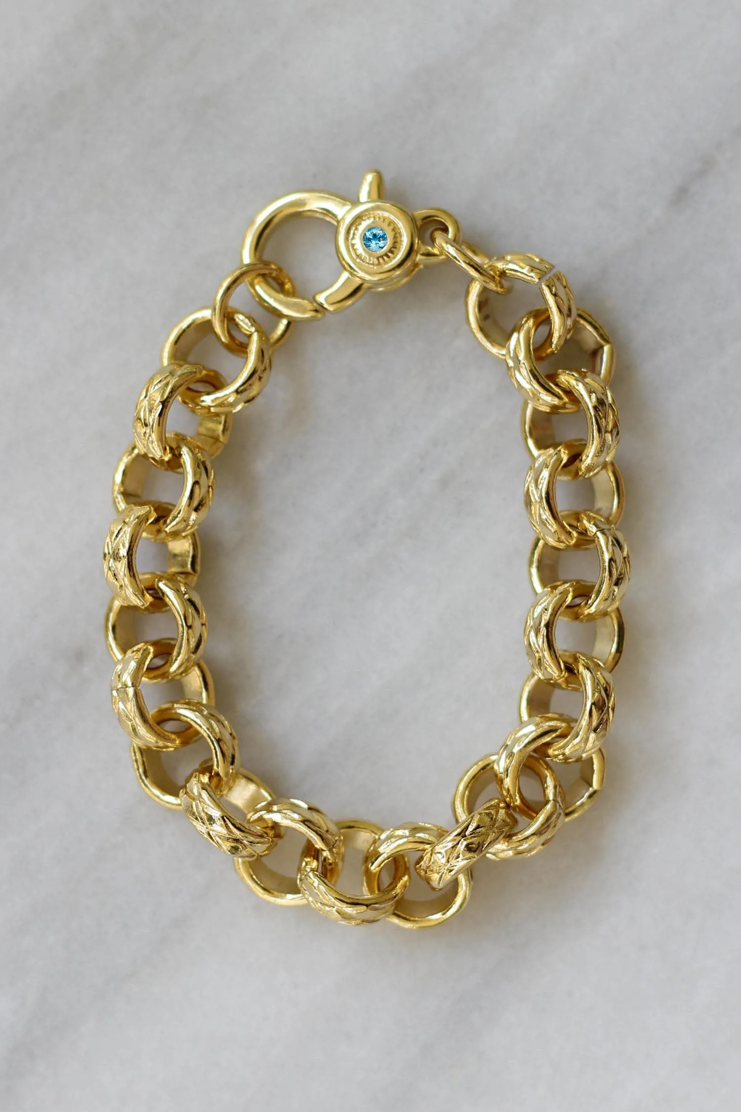 Saige Bracelet - Aquamarine