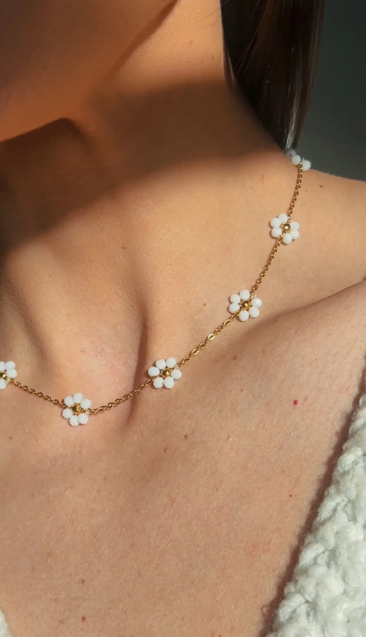 Sandy Pearl Necklace - Summer Turned Pretty Necklace