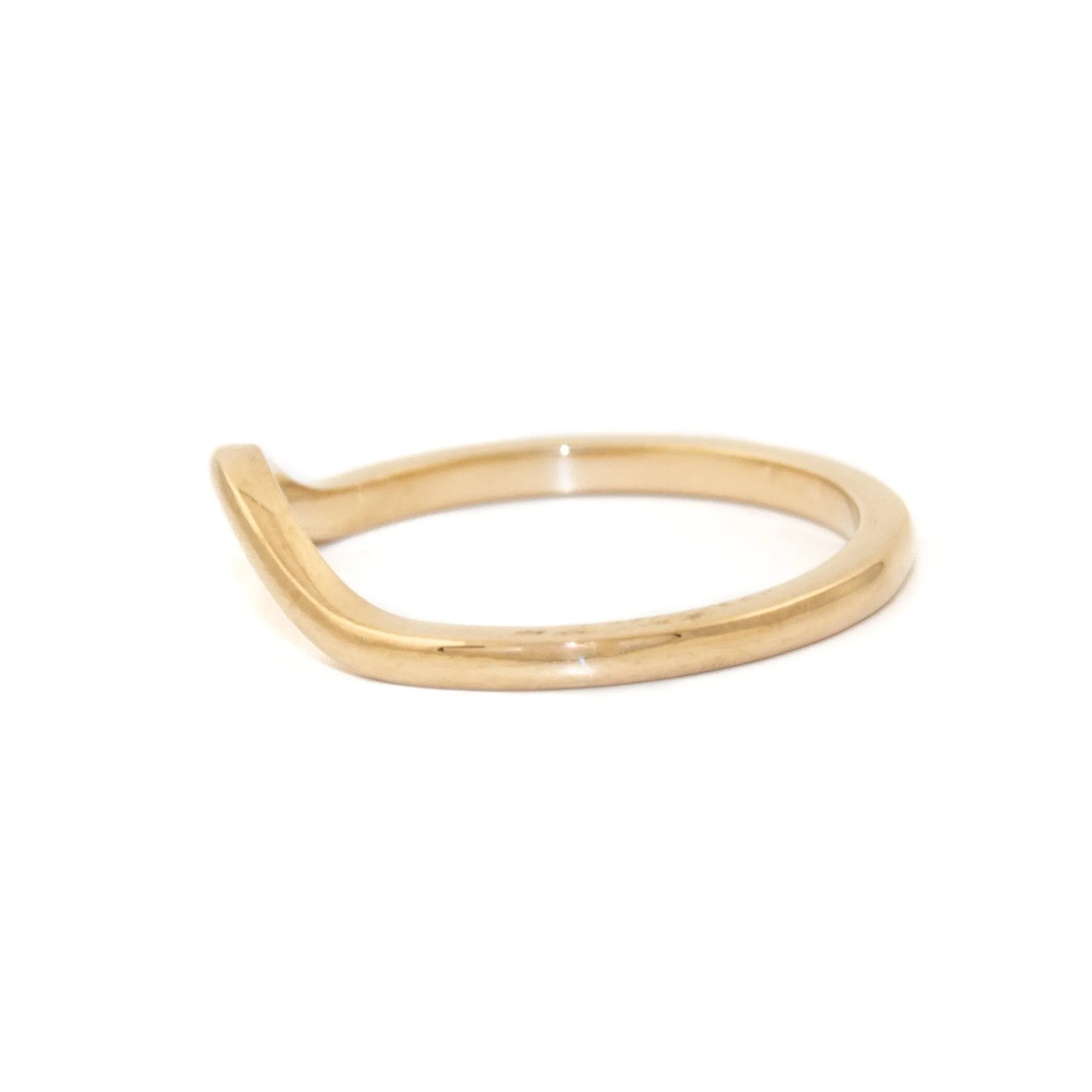 Solid Gold Tiara Band Ring - Made To Order