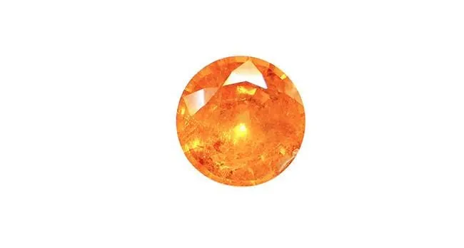Spessartite Garnet, Round 6.89ct
