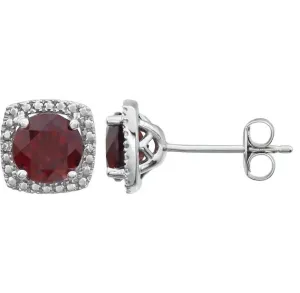 STERLING MOZAMBIQUE GARNET .01