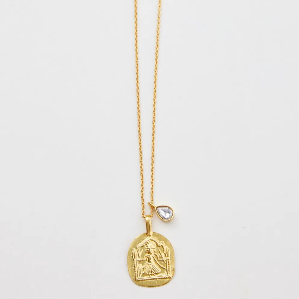 Temple Necklace - Crystal Quartz