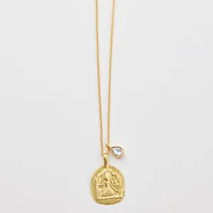 Temple Necklace - Crystal Quartz
