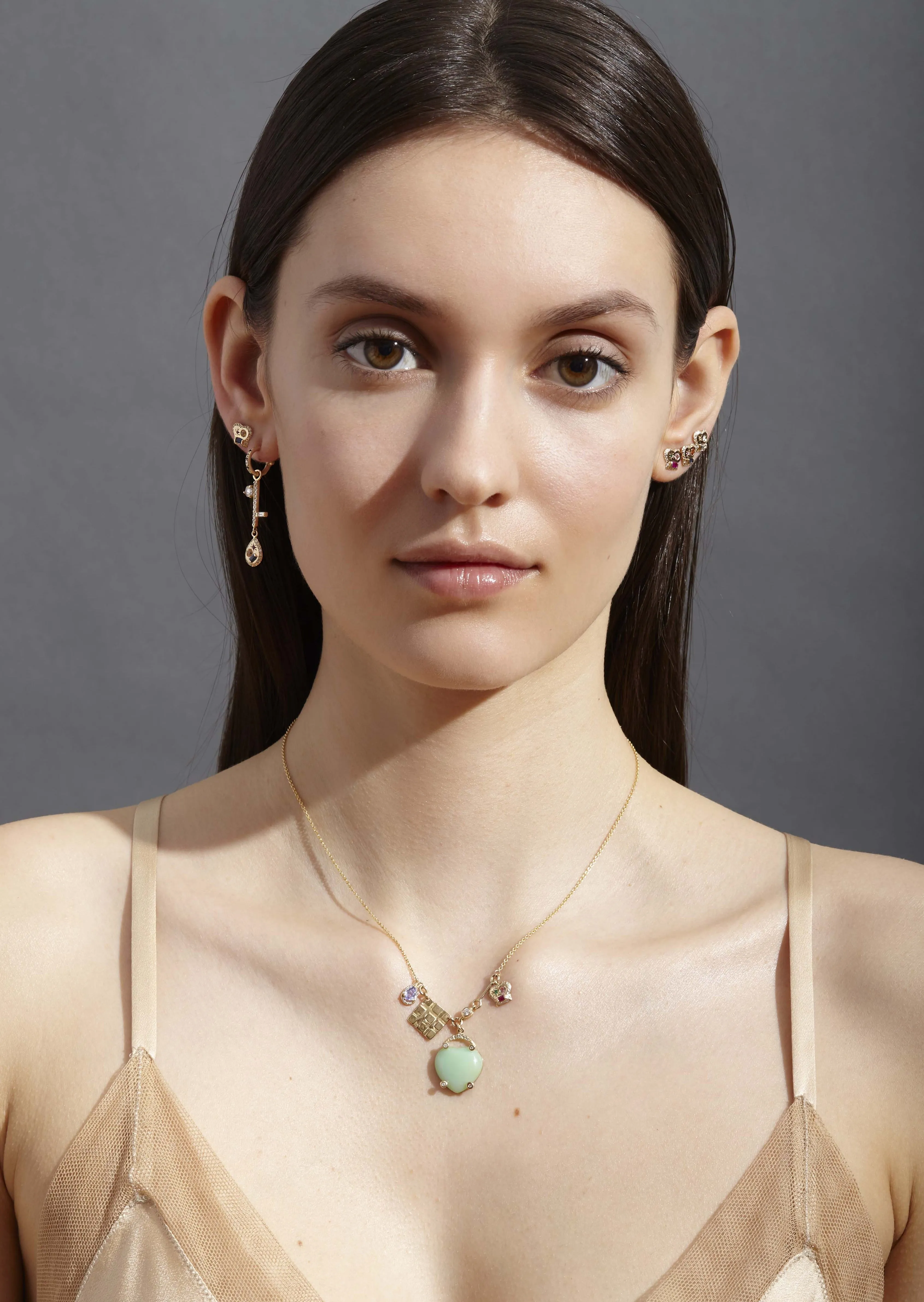 The Lucky Heart Charm Necklace