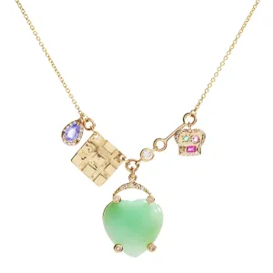 The Lucky Heart Charm Necklace