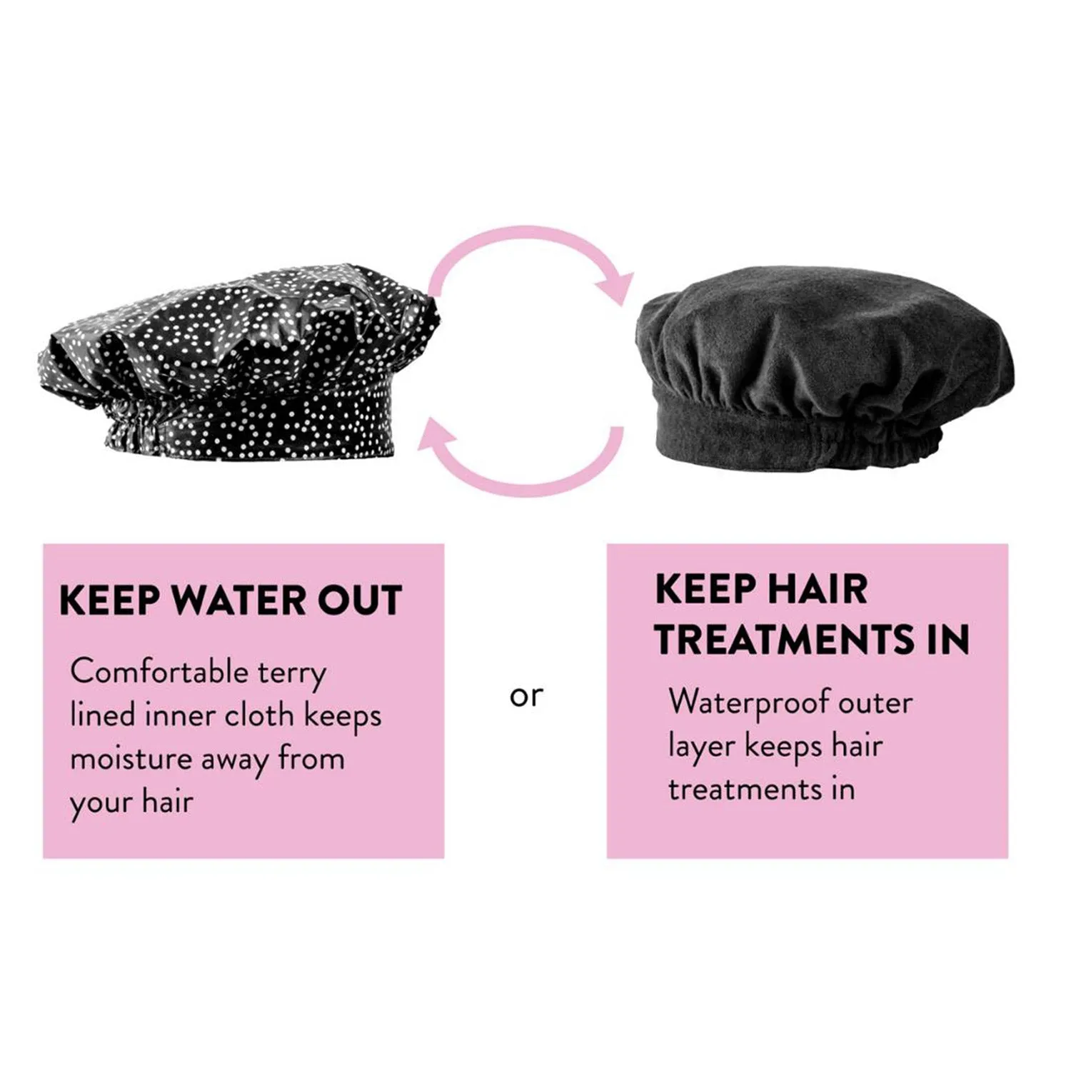 Tiara Shower Cap -The Sustainable Shower Cap