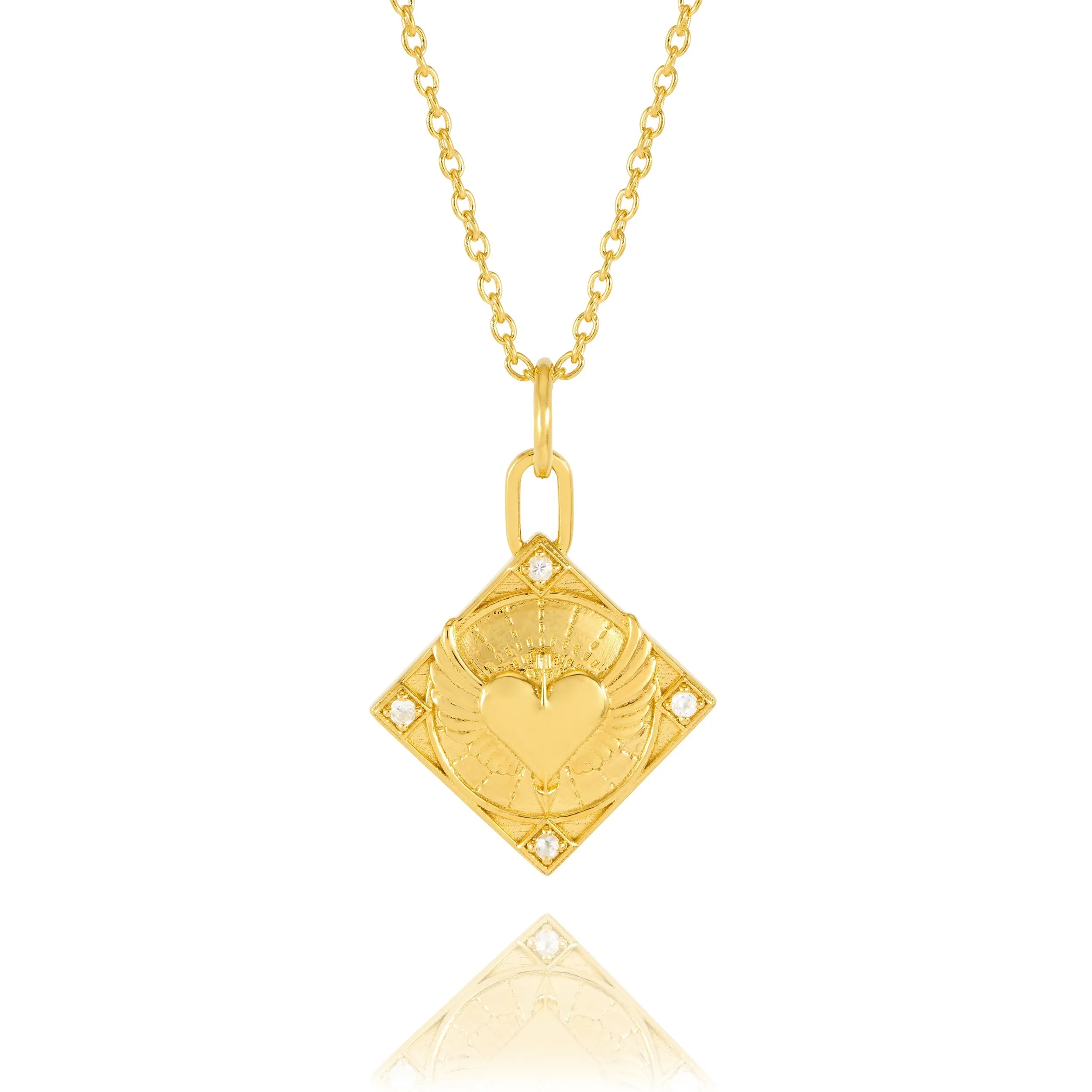 Token Of Love Necklace - Gold - GDN9GP