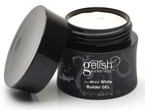 White Builder * Gelish Hard Gel